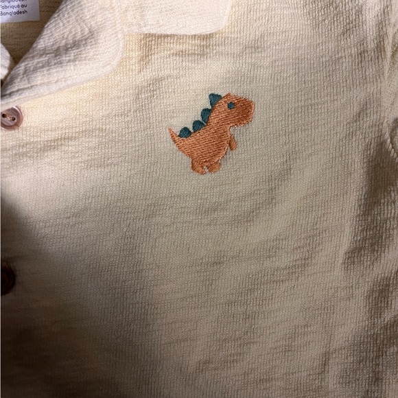 H&M 2T Yellow Short Sleeve Shirt and Shorts Set - Picture 6 of 6